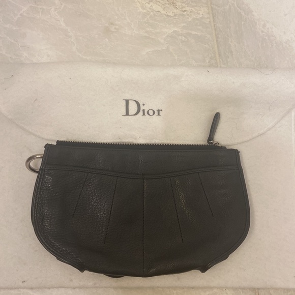 Dior leather clutch bag, dust bag included - Picture 7 of 7